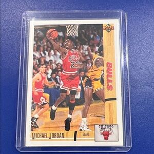 Michael Jordan Chicago Bulls 1991-92 upper deck #44 GEM-Mint